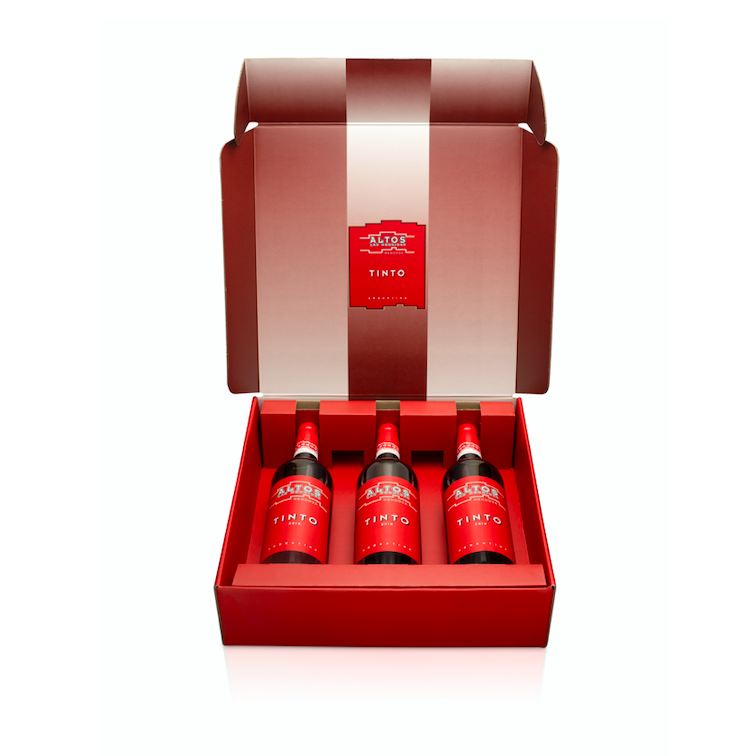 Paquete 3 botellas  Vino Tinto - Altos las Hormigas - Tinto 2017 - 750ml