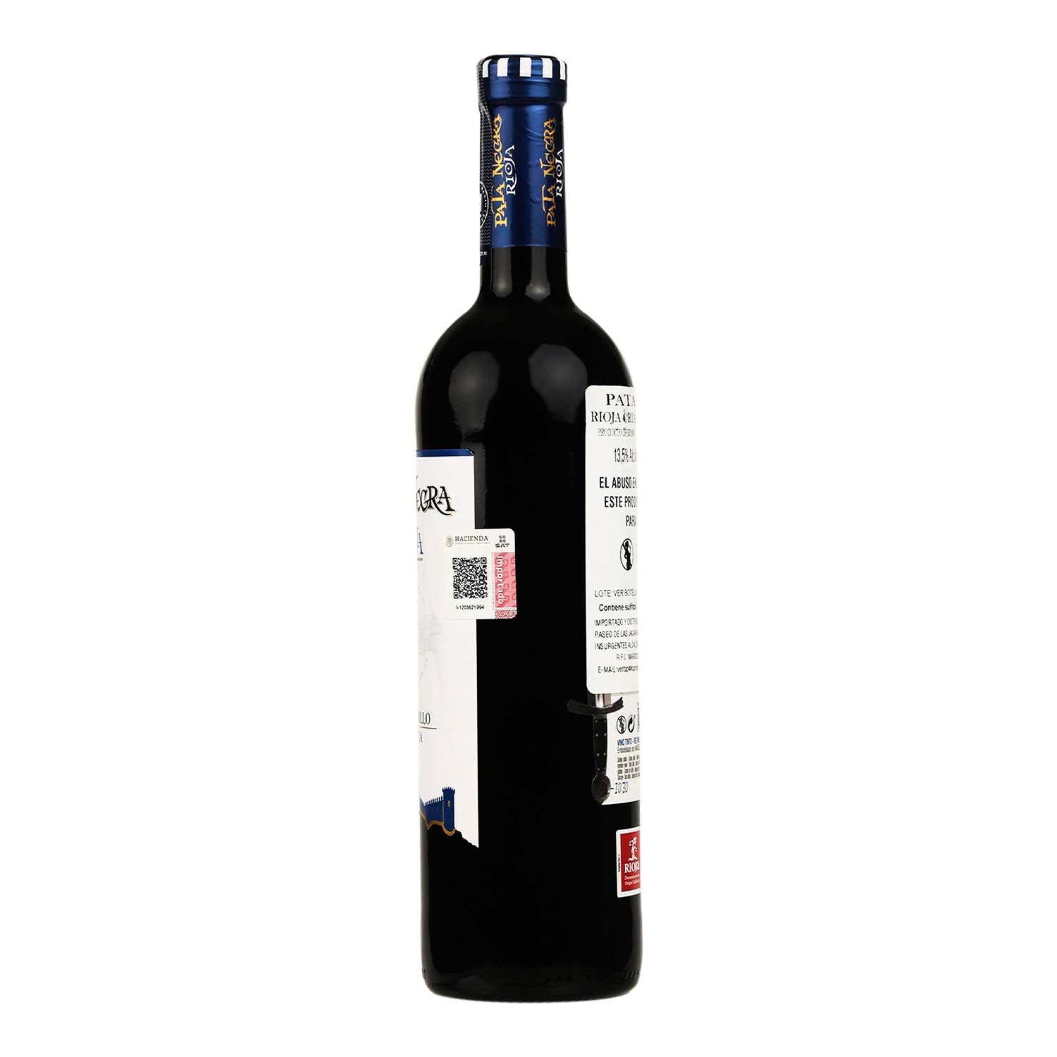 Vino Tinto - Pata Negra Rioja Crianza 750 ml - España