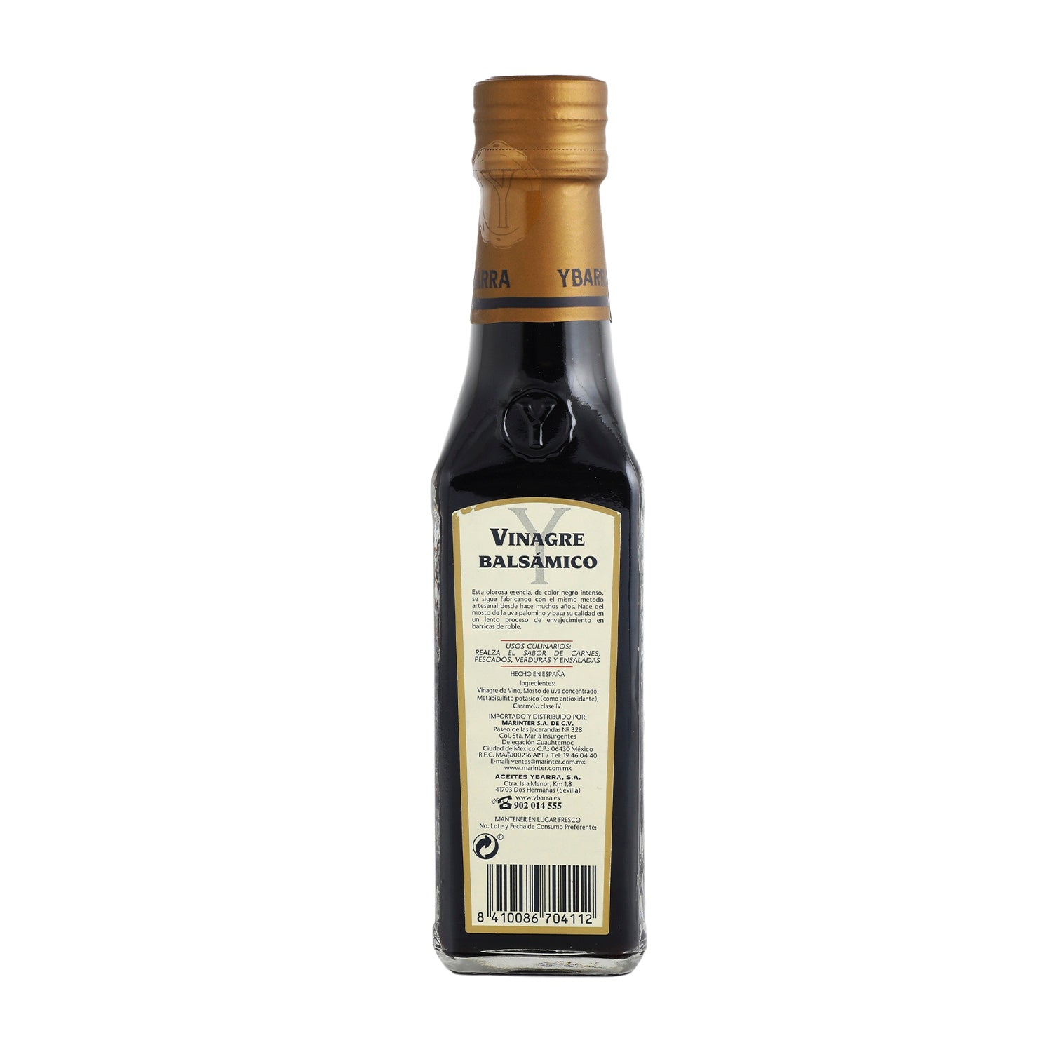 Vinagre - YBarra Balsámico - 250 ml - España